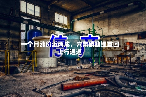 一个月涨价近两成	，六氟磷酸锂重回上行通道-第2张图片