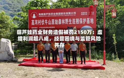 葫芦娃药业财务造假被罚2150万：虚增利润超八成	，经营困境与监管风险并存-第2张图片