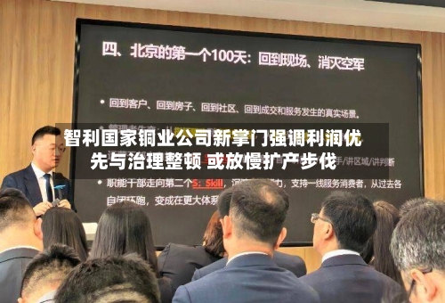 智利国家铜业公司新掌门强调利润优先与治理整顿 或放慢扩产步伐