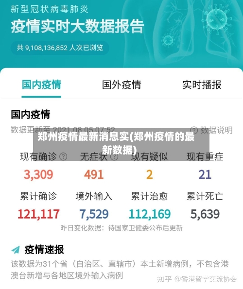 郑州疫情最新消息实(郑州疫情的最新数据)-第2张图片