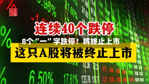 8个“一”字跌停！将终止上市-第2张图片