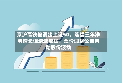 京沪高铁被调出上证50，连续三年净利增长但增速放缓，票价调整公告带动股价波动-第2张图片