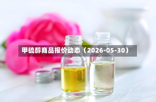 甲硫醇商品报价动态（2026-05-30）