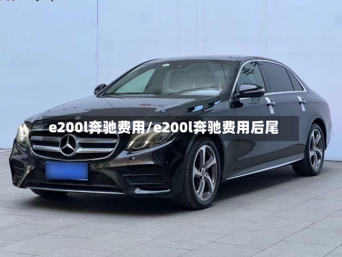 e200l奔驰费用/e200l奔驰费用后尾-第2张图片